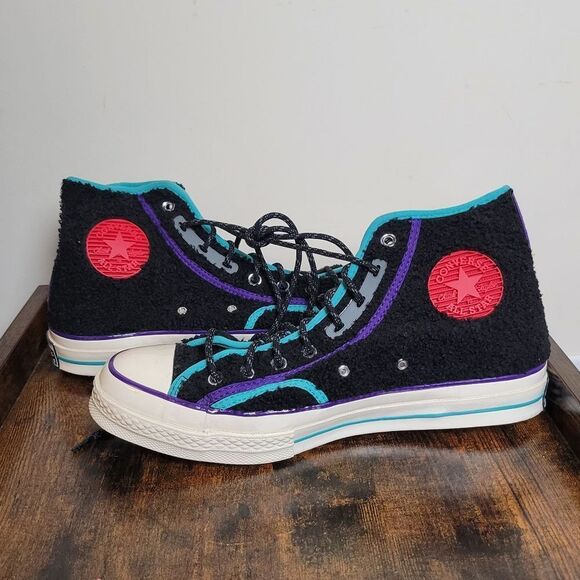 Converse Chuck 70 High 'Retro Sherpa' 169784C Men's Size 9 Women's 11 - Picture 1 of 5